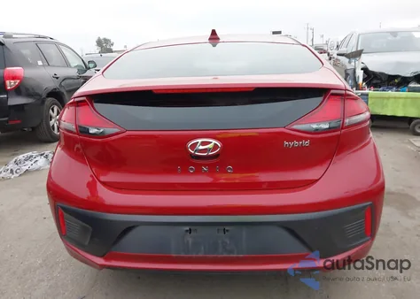 2022 Hyundai Ioniq Hybrid Se z USA, uszkodzony, nr VIN KMHC75LC1NU275853